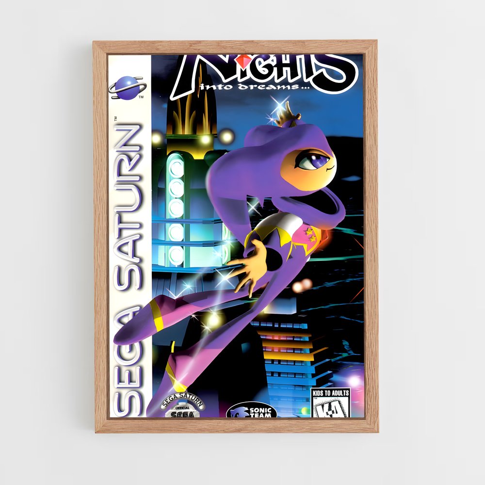 Poster Night Dreams – affiche Consoles (vue 4)